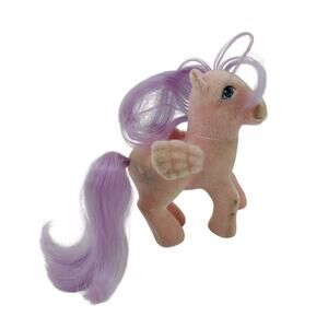 Vintage 1986 Hasbro North Star My Little Pony MLP Flocked